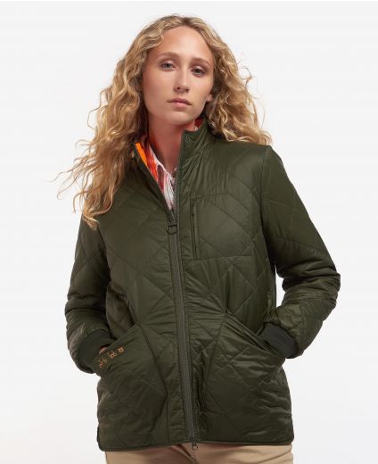 Barbour x Brompton Reversible Fold Quilted Jacket