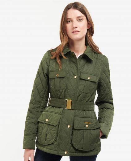 Barbour Belted Defence Quilted Jacket