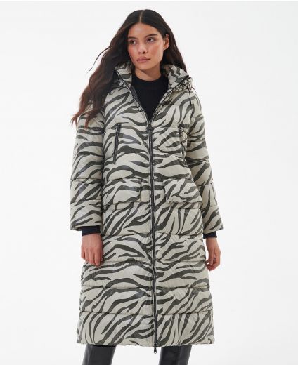 B.Intl Printed London Quilted Jacket