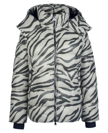 B.Intl Printed Chicago Quilted Jacket