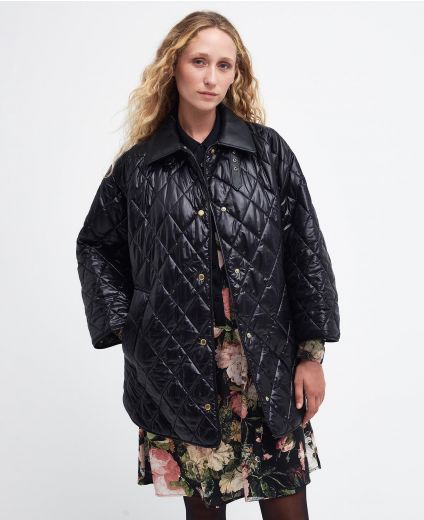Barbour x House of Hackney Tolsford Quilted Cape