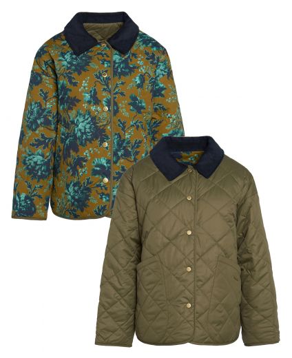 Barbour x House of Hackney Steppjacke Daintry Reversible