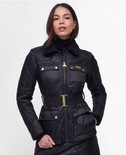 Ladies barbour international best sale quilted jacket