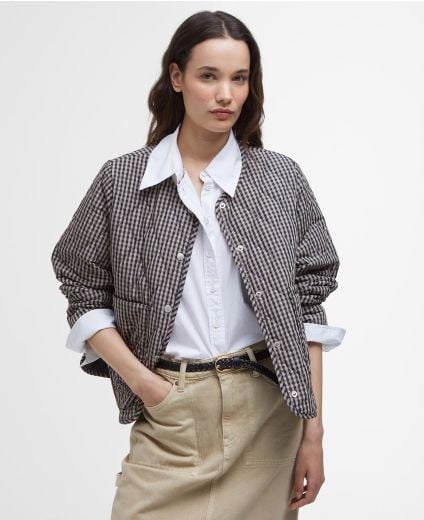 Steppjacke Check Monroe