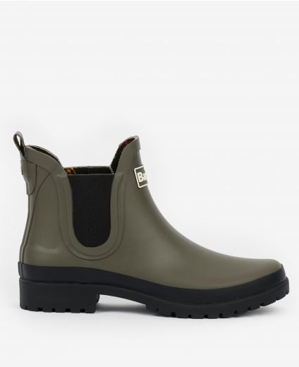 Ladies Ankle Wellies Avalilable in Black or Green 