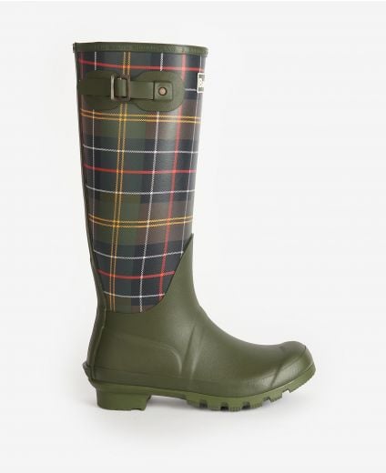 Stivali di gomma con motivo tartan Barbour