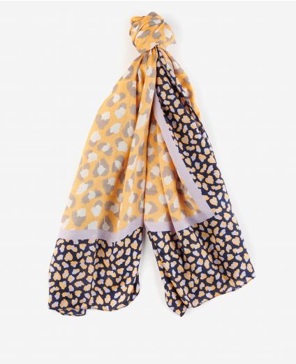 Barbour Animal Print Scarf