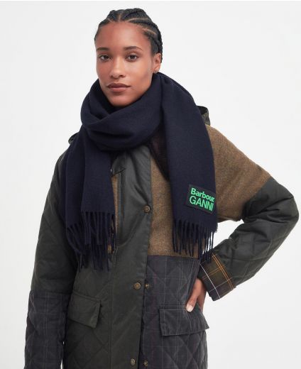 Barbour x GANNI Scarf