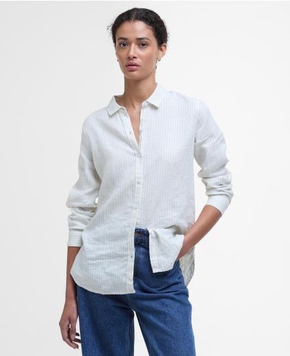 Marine Relaxed Long-Sleeved Shirt