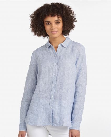 Marine Relaxed Long-Sleeved Shirt