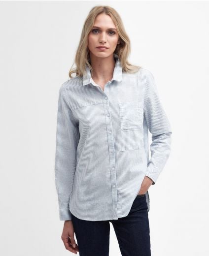 Beachfront Relaxed Long-Sleeved Shirt