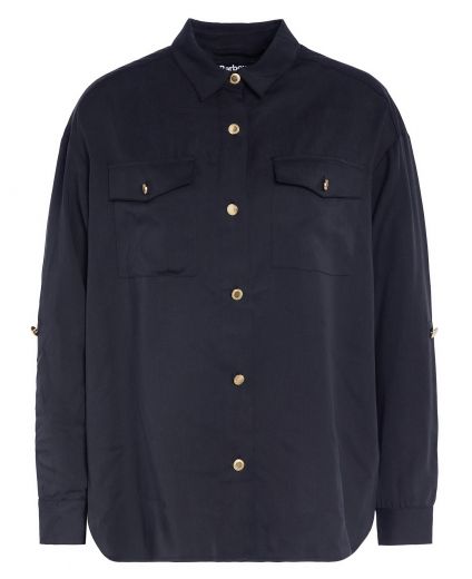 Barbour shirts womens sales gold