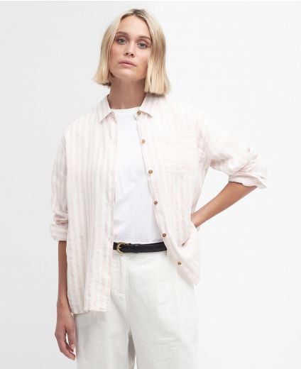 Annie Striped Linen Shirt