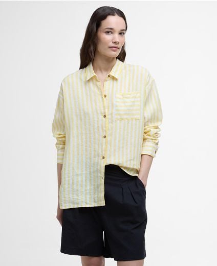 Annie Striped Linen Shirt