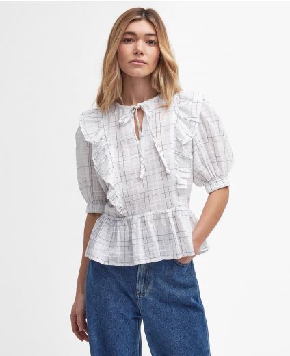 Kayleigh Check Blouse