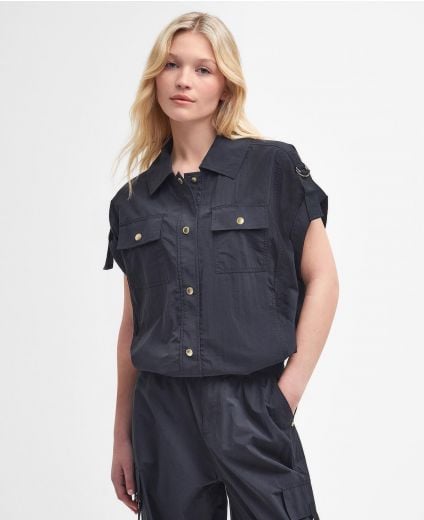 Carla Oversized Short-Sleeved Shirt