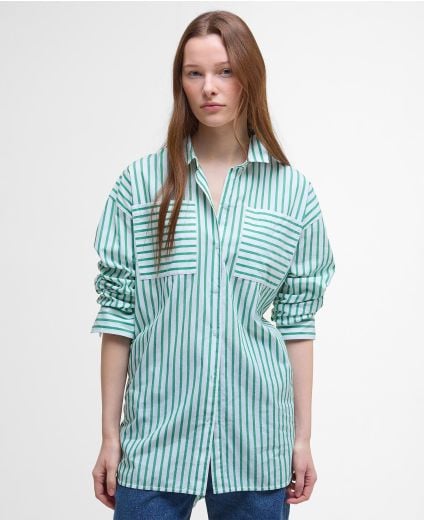 Bluse Nicola Striped Long-Sleeved Relaxed