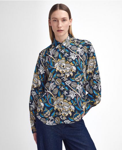 Barbour x William Morris Gallery Rendall Printed Shirt