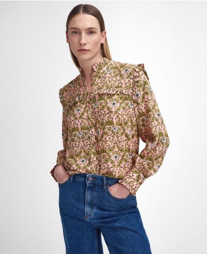 Barbour x William Morris Gallery Isabella Printed Shirt
