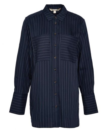 Bluse Carrie Relaxed Pinstripe
