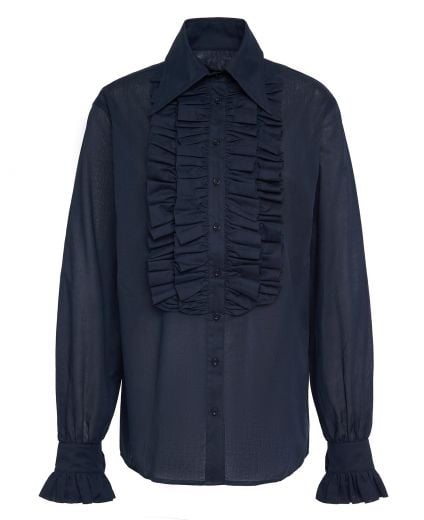 Barbour The Edit by Alexa Maximillian Ruffled Long-Sleeved Shirt