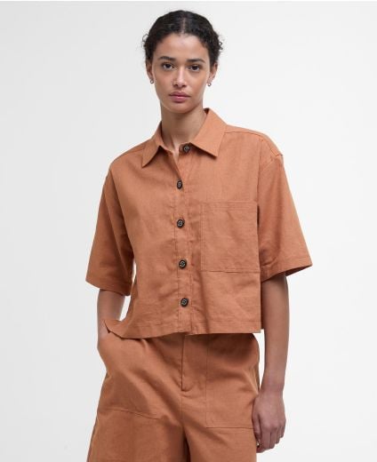 Hemd Cary Boxy Short-Sleeved