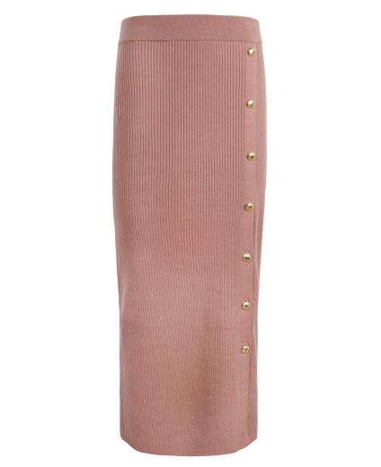 B.Intl Velocete Knitted Midi Skirt