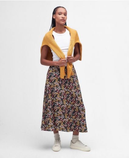 Barbour Mayfield Midi Skirt