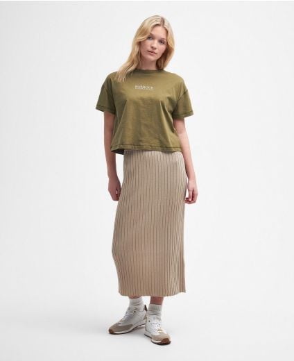 Alicia Knitted Midi Skirt