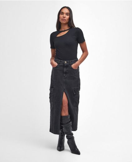 Tamsin Cargo Midi Skirt