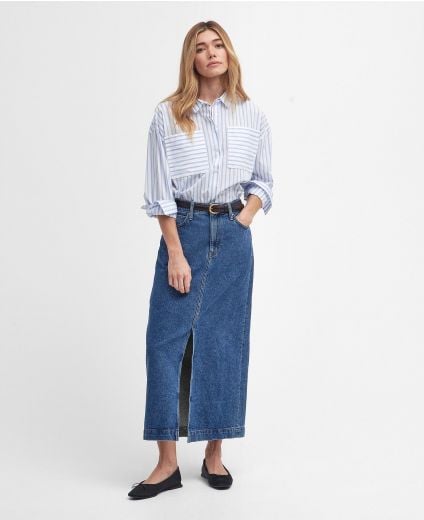 Gonna midi in denim Ella