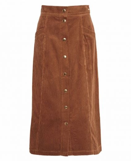 Samara Cord Midi Skirt