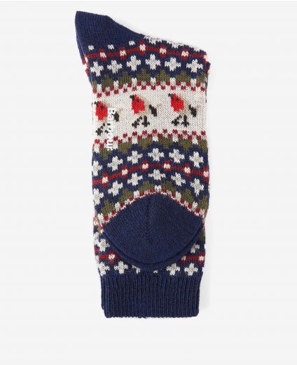 Barbour Robin Fairisle Socks