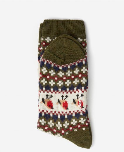 Barbour Robin Fairisle Socks