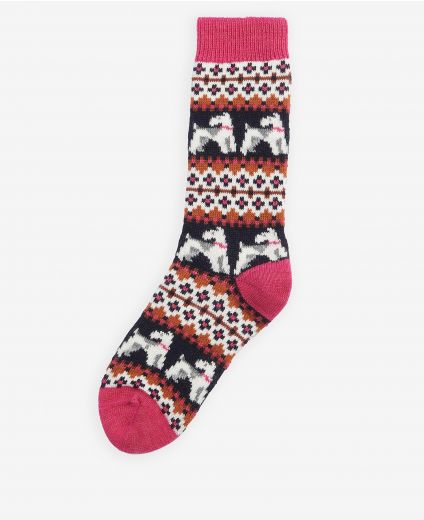 Barbour Terrier Fair Isle Socks