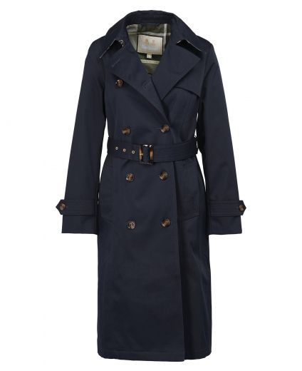 Barbour Greta Showerproof Trench Coat