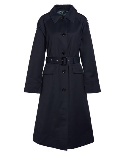 Barbour x House of Hackney Queensbridge Showerproof Trench Coat