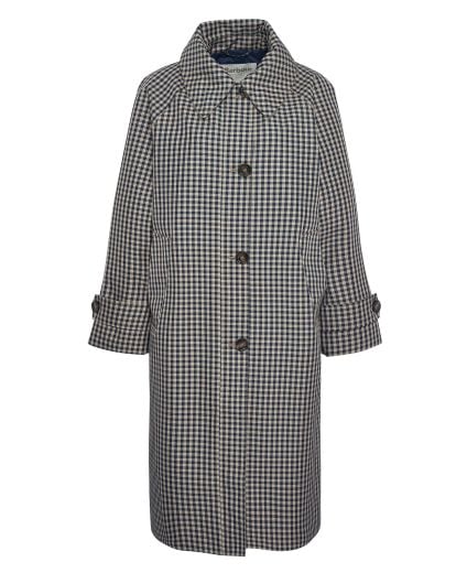 Nadine Checked Showerproof Car Coat