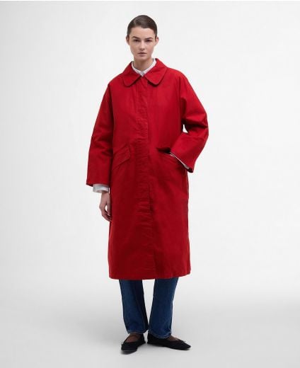 Barbour The Edit by Alexa Car Coat Lizzy Showerproof