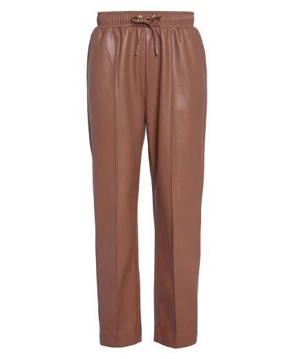 Agusta Faux-Leather Trousers