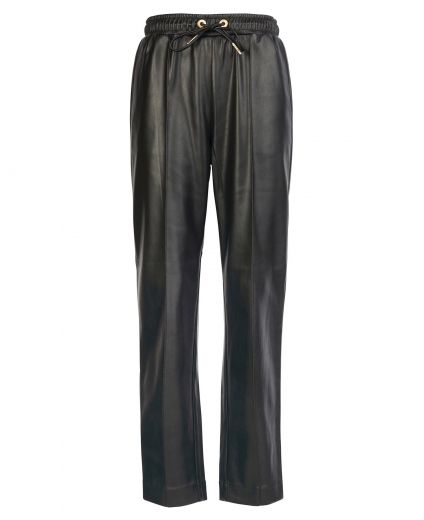 Agusta Faux-Leather Trousers