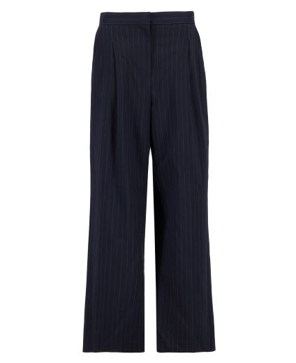 Hose Carrie Pinstripe Wide-Leg