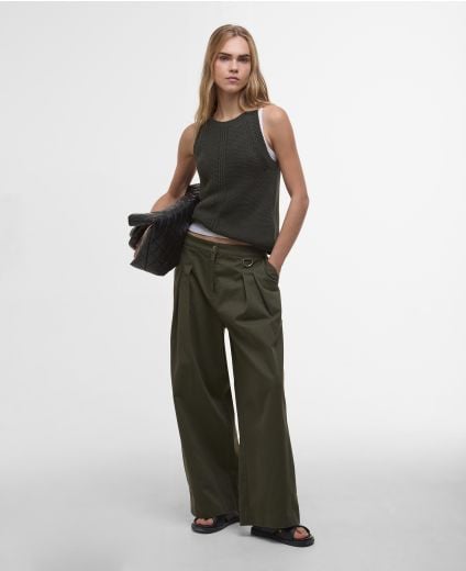 Dakota Wide-Leg Trousers