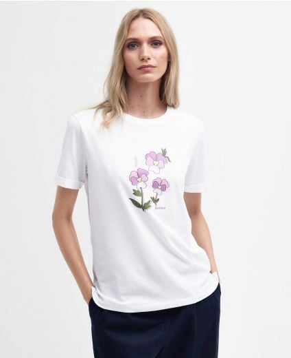 T-Shirt Greenmeadow Floral-Print