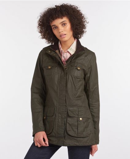 Barbour Lightweight Defence Waxed Cotton Jacket