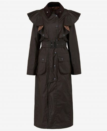 Barbour x Chloé Dani Wax Trench Coat