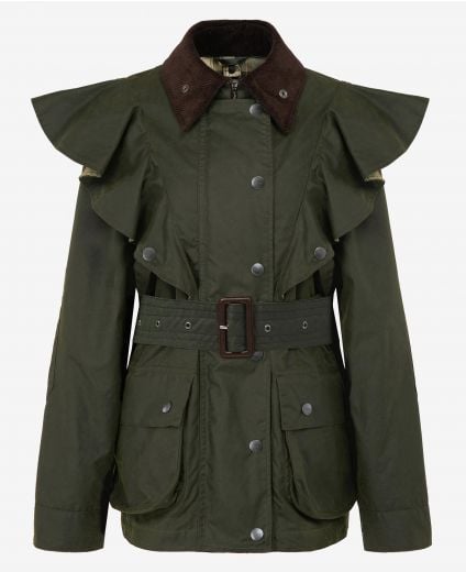 Barbour x Chloé Dustyn Wax Jacket