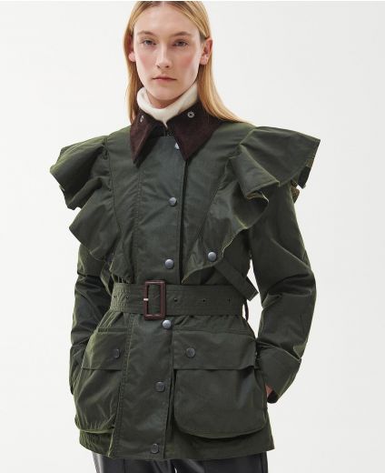 Barbour x Chloé Dustyn Wax Jacket