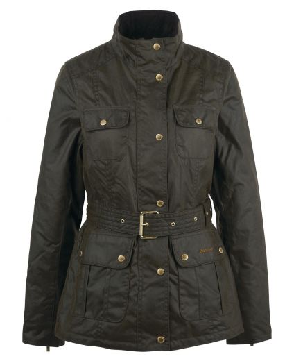 Barbour Winter Belted Utility Wax Jacket