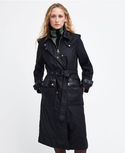 Barbour x House of Hackney Trenchcoat Meldola Wax
